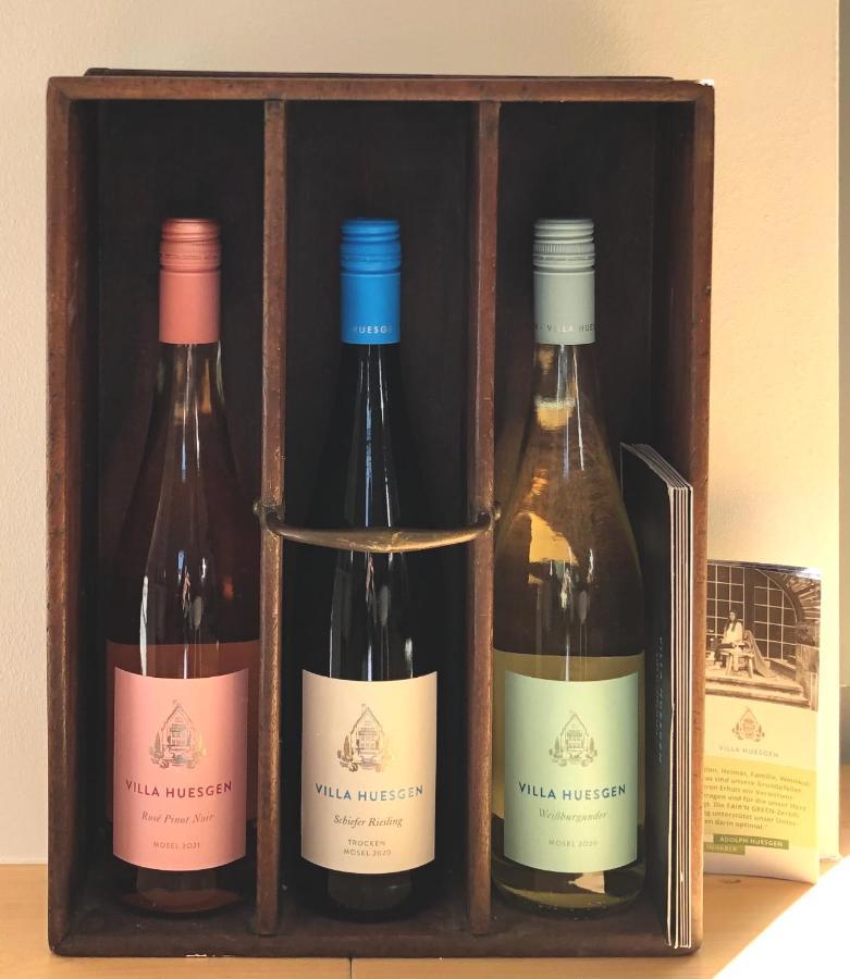Ferienwohnung Weingut Villa Huesgen Am Moenchhof 트라벤트라바흐 외부 사진